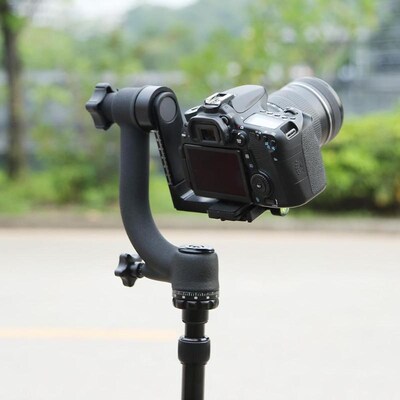 Professional 360 Degree Panoramic Gimbal Head Pan Tilt Alumi