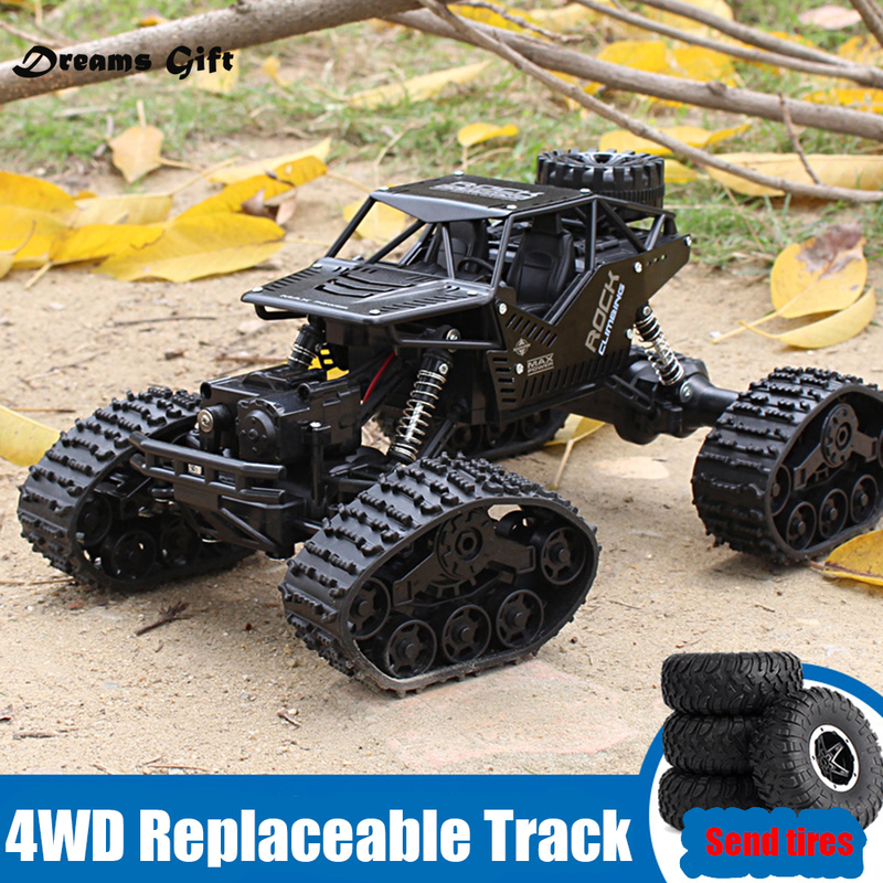 Rc Car 2 4WD Off-road Climbing Remote Control Cars 2.4Hz Tra
