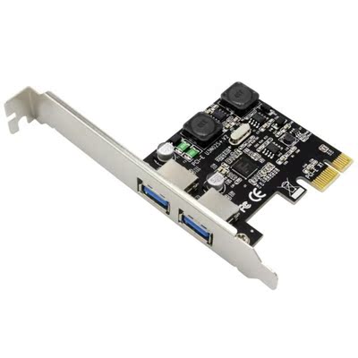 10PCS NEW 2 Port USB 3.0 PCI-E Expansion Card Adapter Extern