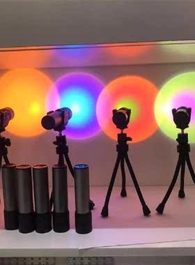 Sunset Projection Lamp Rainbow Atmosphere Led Night Light