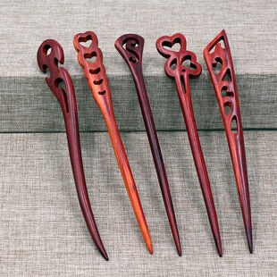 Vintage Sandalwood Hair Sticks Wood Chinese Style Chopstick