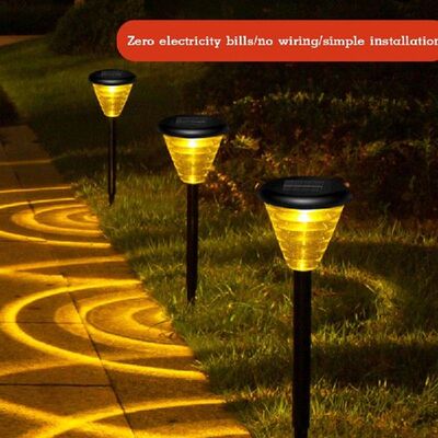 garden floor lamp   Led Lawn Lamp Solar Pathway Lights