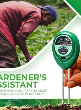 3 in 1 Soil Tester Soil pH Tester  PH Light Moisture Acidity