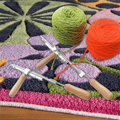 Carpet Tufting G-un Trimmer Manual Knitting Machine