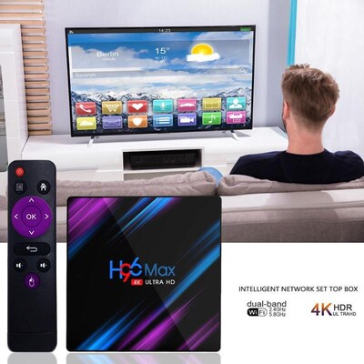 H96 Android TV Prefix Max 3318 TV Box 2 16G/4 32G/4 64G Andr
