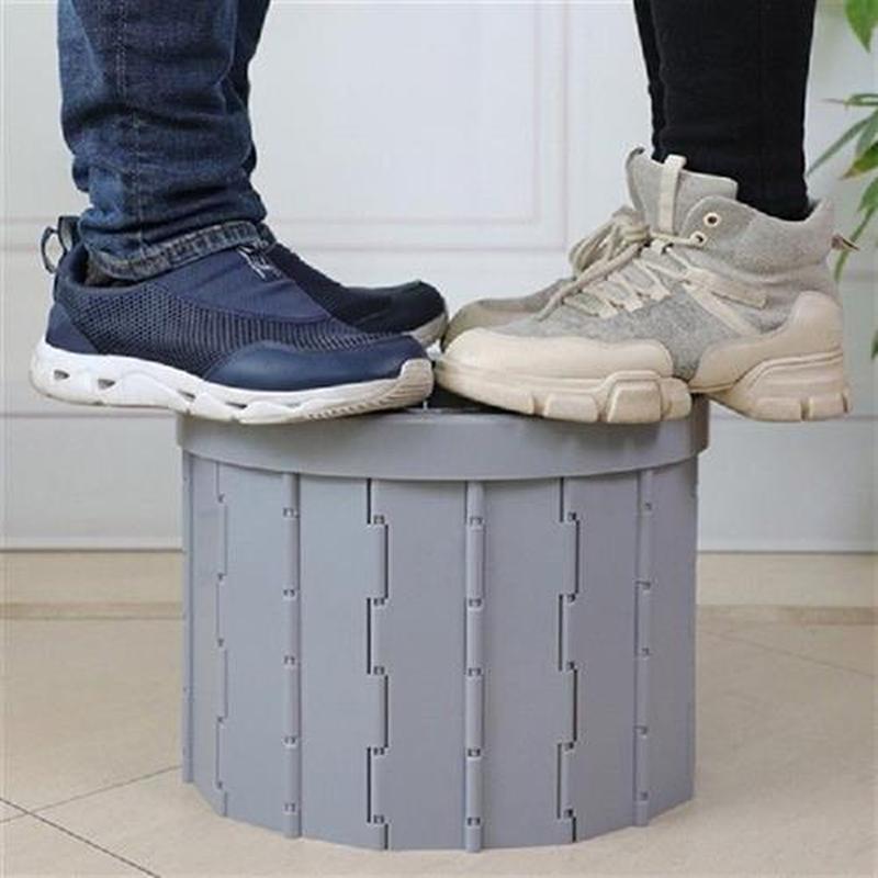 Portable Folding Camping Toilet Travel Outdoor Commode