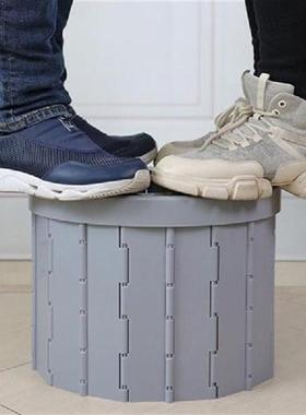 Portable Folding Camping Toilet Travel Outdoor Commode