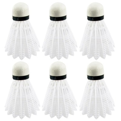12 pcs Nylon Badminton Shuttlecocks Plastic Badminton Birdie