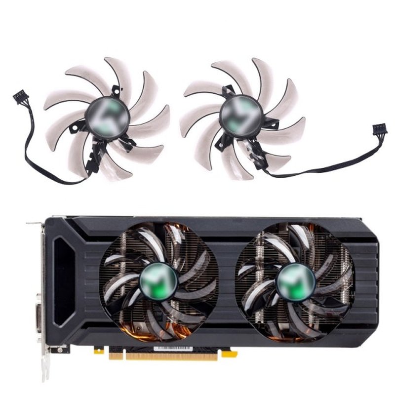 85MM GPU Alternative Cooler Fan For Maxsun GTX1060 GTX1070Ti