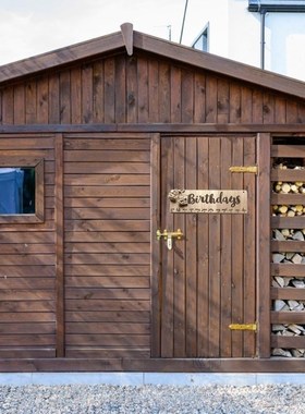 Wooden Lowercase Letters Birthdays Calendar Hanging Board