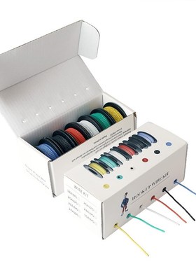 26/24/22/18 awg ( 6 colors Mix Stranded Wire Kit ) Hook-up E