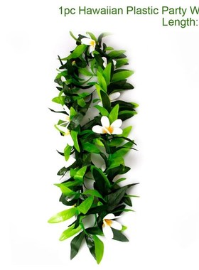 Hawaii Party Aloha Luau Flamingo Decor Palm Leaf Pineapple S