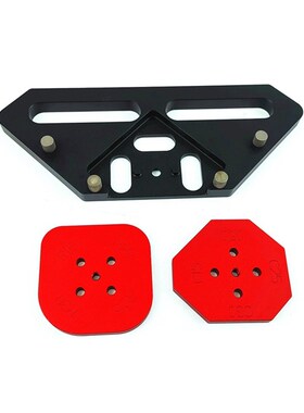 KT-R1 Aluminum Alloy Wood Circular Panel Template Quick Fixt