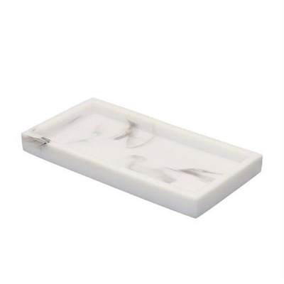 Home Decor Countertop Cosmetic Organizer Hotel Bathroom Tray