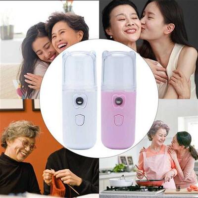 Nano Mist Sprayer Facial Cooling Face Sprayer USB Chargeable