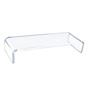 Acrylic Computer Monitor Riser Desktop Stand for Flat Scree