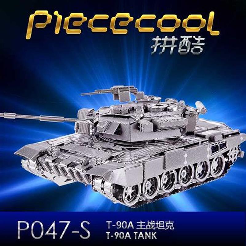 MMZ MODEL Piececool 3D metal puzzle P047 T 90A Tank Assembl