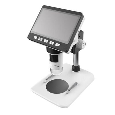 4.3 LCD 1080P Digital Microscope 50X-1000X Magnification Ca