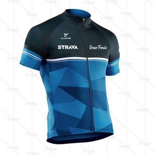 New 2021 STRAVA cycling clothes bicycle mountain bike downhi