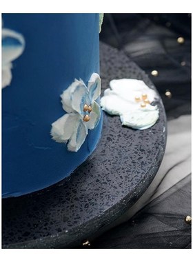 SWEETGO Marble cake turntables Piping Rotating cake stand de