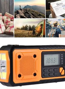 Digital Flashlight Radios 4000mAh Waterproof Portable