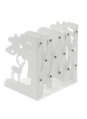 Stationery Steel Plate Adjustable Bookend  Out Home Office H