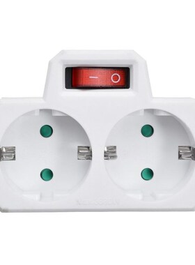 250V 16A Multiple Plug EU Standard Double Socket Conversion