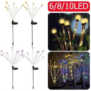 Light Lig Solar Landscape 2pcs Decoration Outdoor LED Garden