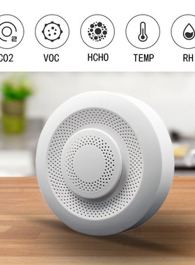 Tuya Zigbee  Smart Home Air Box C02 Carbon Dioxide Detector
