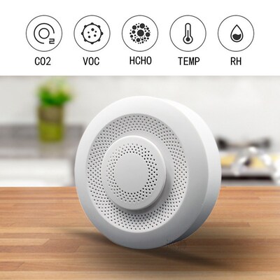 Tuya Zigbee  Smart Home Air Box C02 Carbon Dioxide Detector
