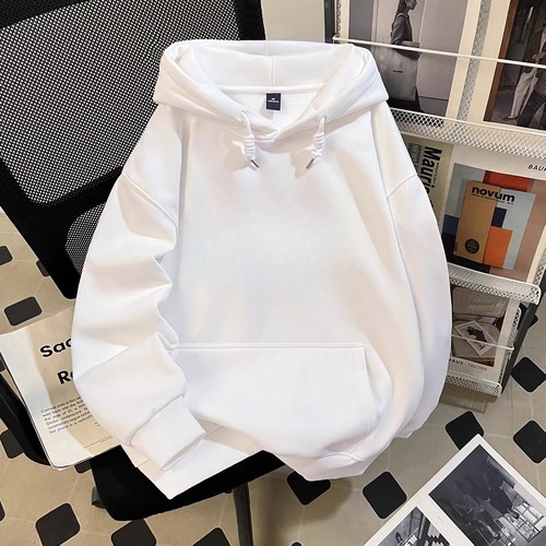 纯色儿童连帽简约卫衣童装洋气春秋冬男女童冬季新款休闲风帽衫