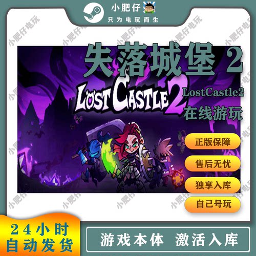 失落城堡2 Lost Castle 2在线联机激活入库全DLCsteam电脑游戏