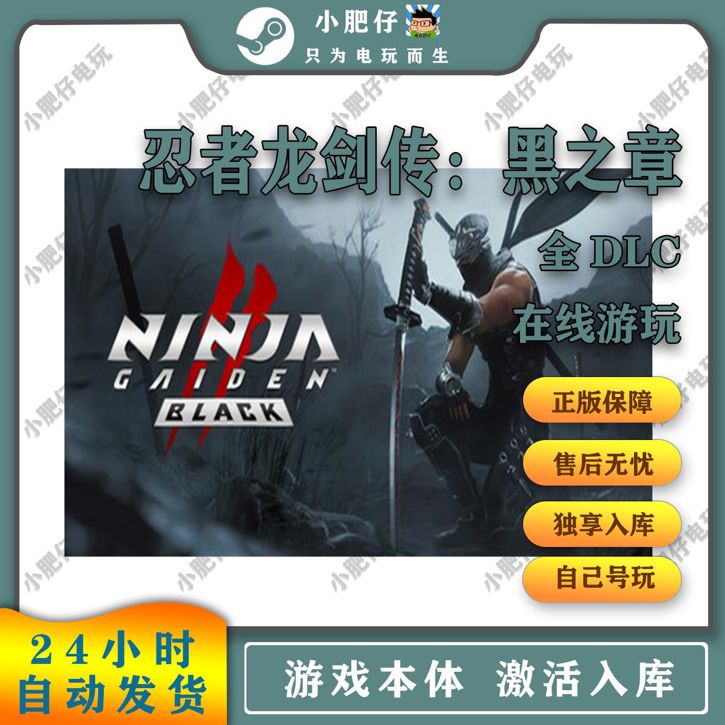 忍者龙剑传2:黑之章steam 正版CDK激活入库全DLC中文游戏包更新
