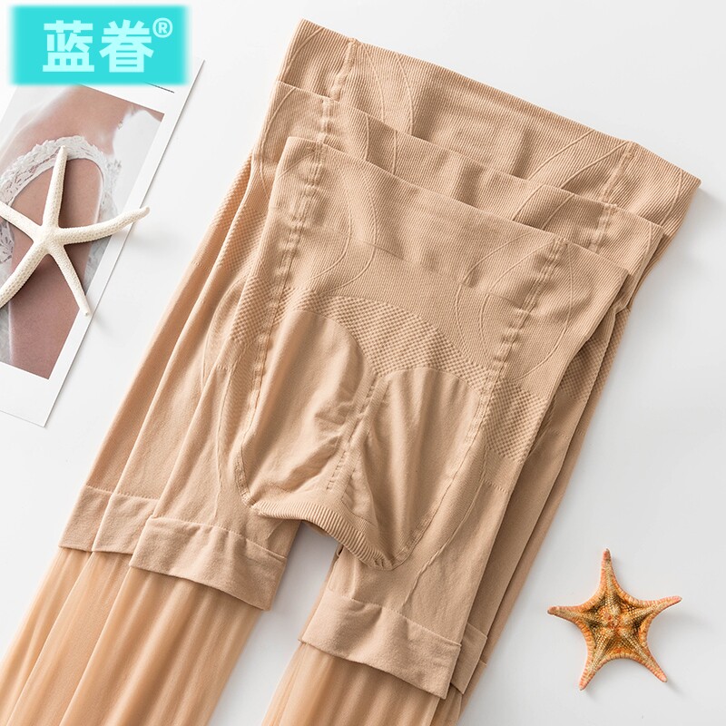 安全裤二合一隐形空姐袜美肤丝袜连裤袜防勾丝防走光超薄光腿神器