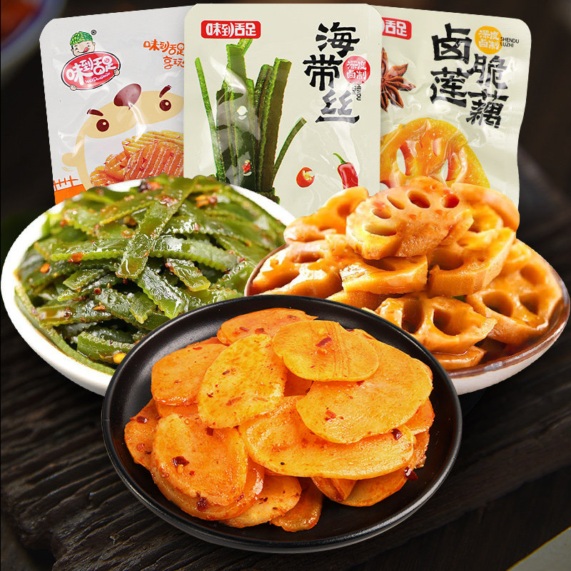 海带丝小包大份量解馋零食土豆片藕片下饭菜咸菜下酒菜