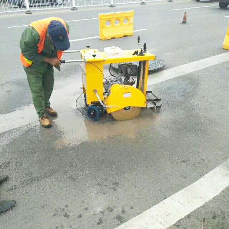 1500型小区下水道更换井盖切圆机 市政工程道路修窨井盖切圆机