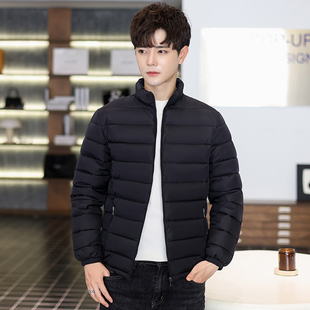 连帽短款 轻薄棉服立领保暖棉袄休闲时尚 轻便外套 男士 2025秋冬新款