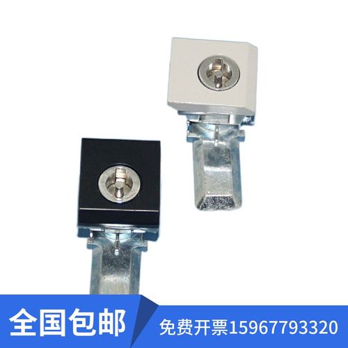 不锈钢MS813锁 方头锁7035威图柜锁AE箱锁防水工业用锁基业箱用锁