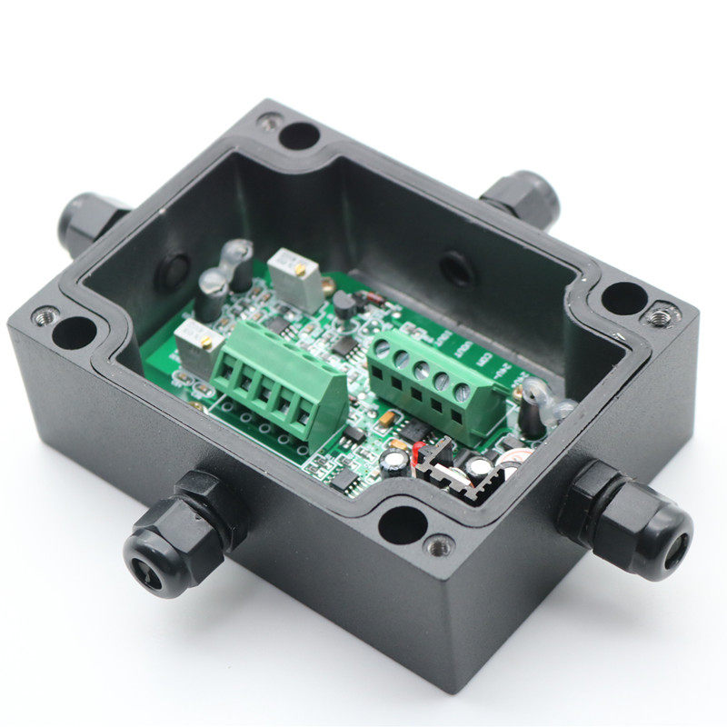 称重显示变送器重量变送器信号放大电压电流转换模块0-10v4-20mA