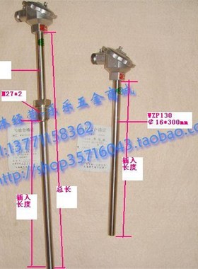 客户订货WZPK2-336A PT100 &Phi;8x150