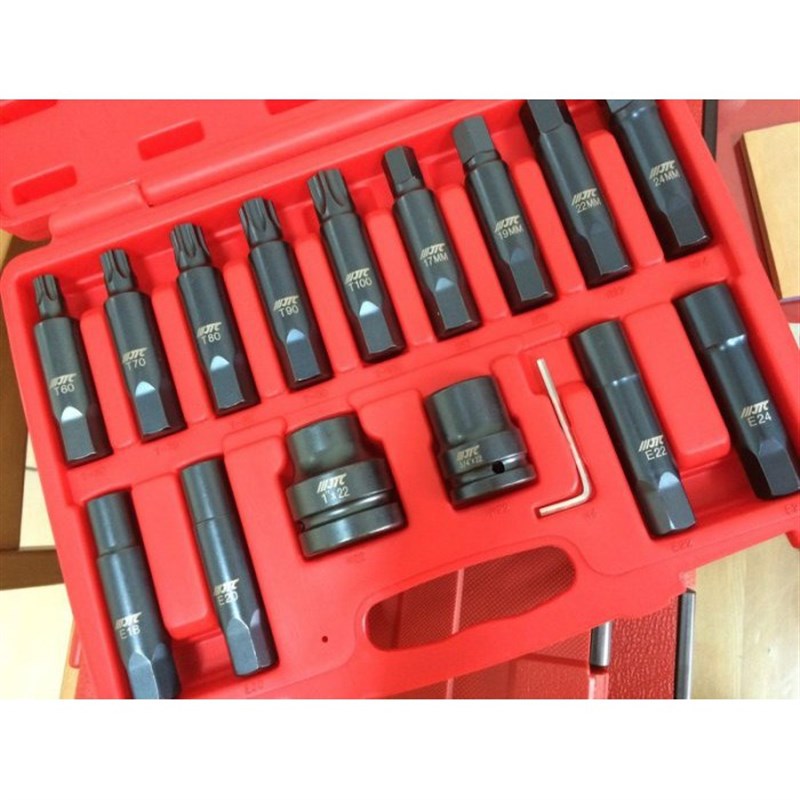 台湾工具综合型气动凸轮轴套筒组3/4套筒16件套工具