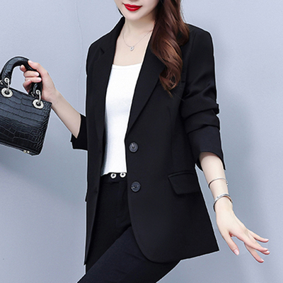 西装短外套女士装春秋冬