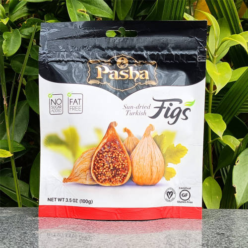 Pasha sun dried figs土耳其进口健康零食水果干帕夏日晒无花果干