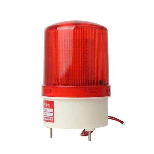 lte-1101j旋转爆闪警报灯闪烁灯声光报警器220v24v12v信号警示灯