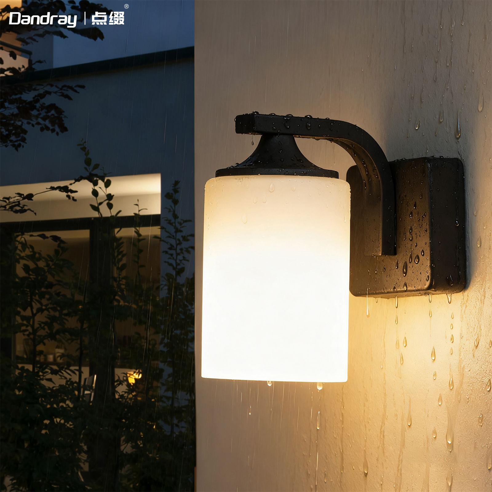 室外壁灯防水庭院露台花园别墅照明灯户外超亮阳光房门口阳台墙灯