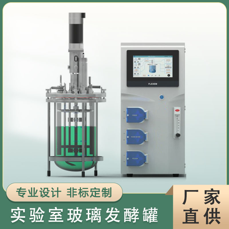全玻璃机械搅拌发酵罐 微型多联发酵罐 台式生物反应器