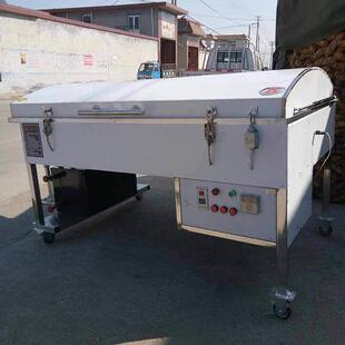 山东家直销锅机热卖贴 商厂用1米不锈钢锅贴机 电脑操烤控蒸馍馍