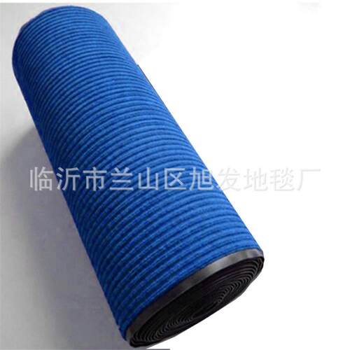 双条纹P条VC入户垫防除水防滑垫双纹002合尘地复垫卷材