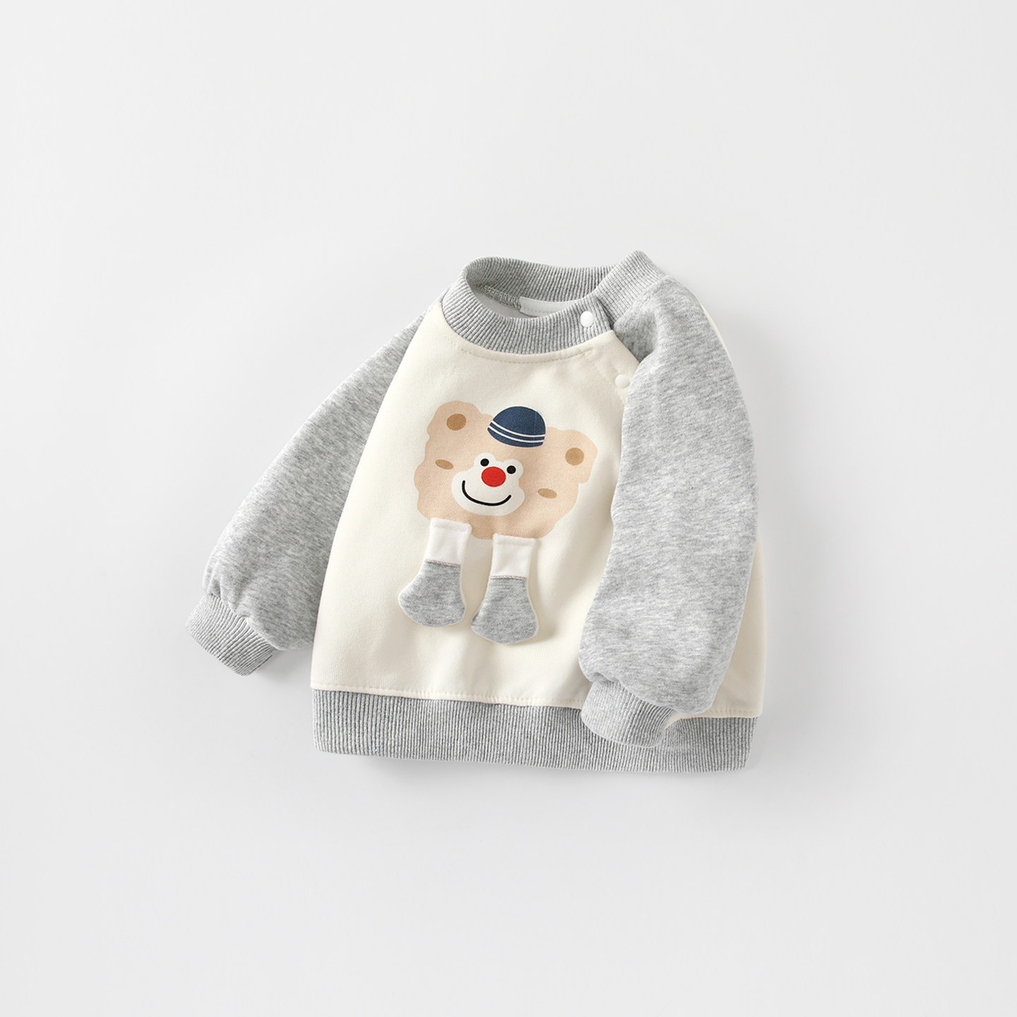 男童春装卫衣2026新款男宝宝长袖上衣婴儿套头衫春秋儿童休闲衣服