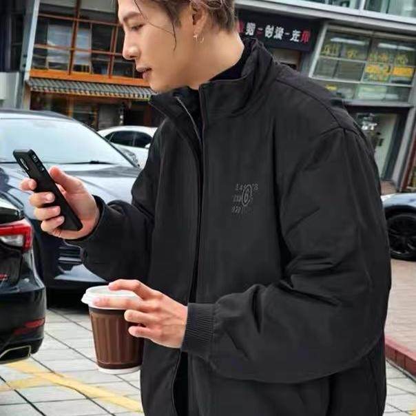 王嘉尔同款马吉拉风格可拆卸内胆夹克
